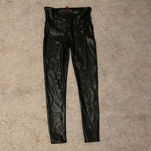 Spanx faux leather leggings